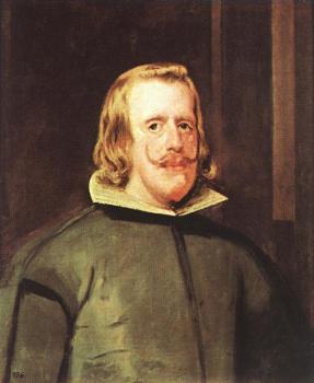Diego Rodriguez De Silva Velazquez : Portrait of Philip IV II